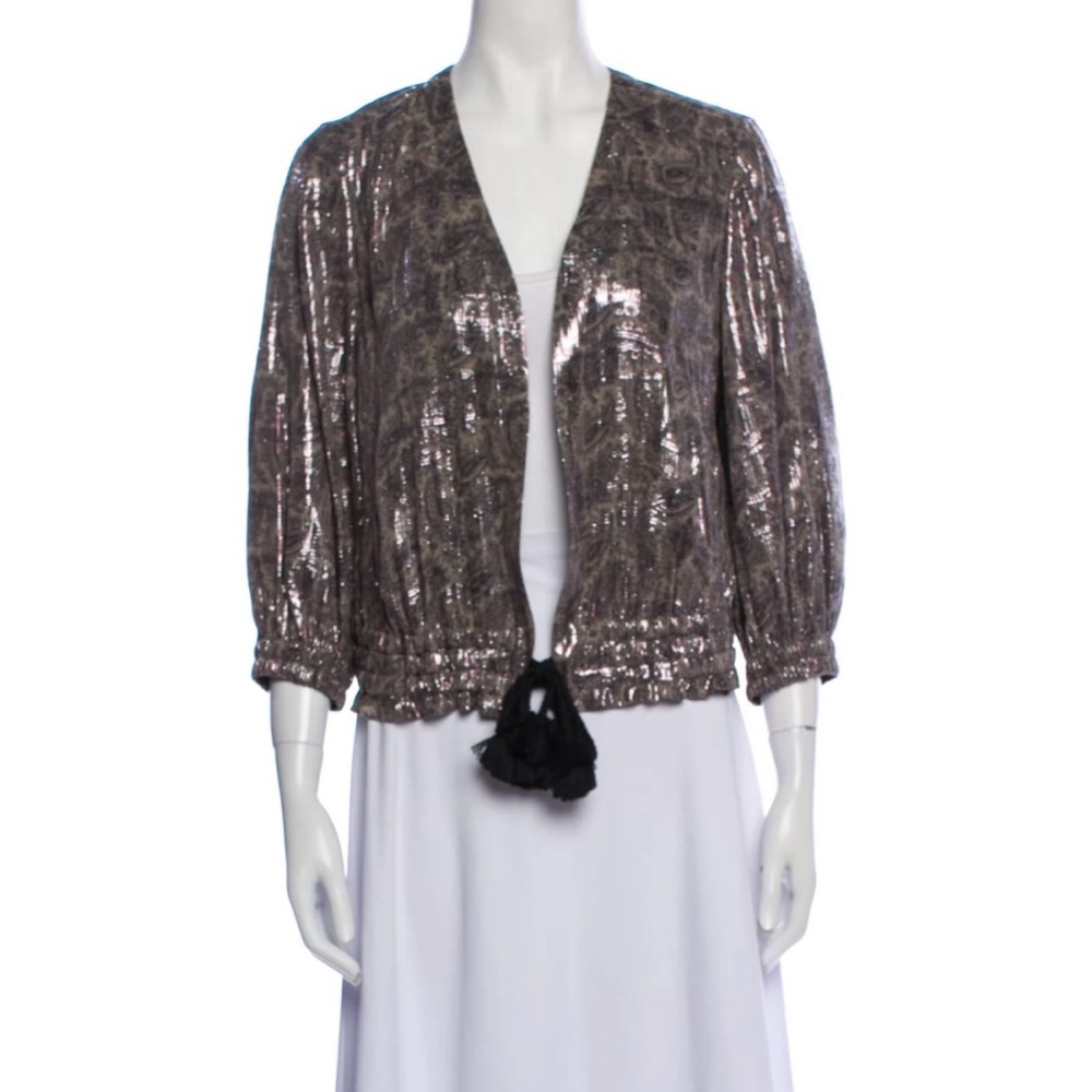 Kobi Halperin Silk Evening Jacket XS